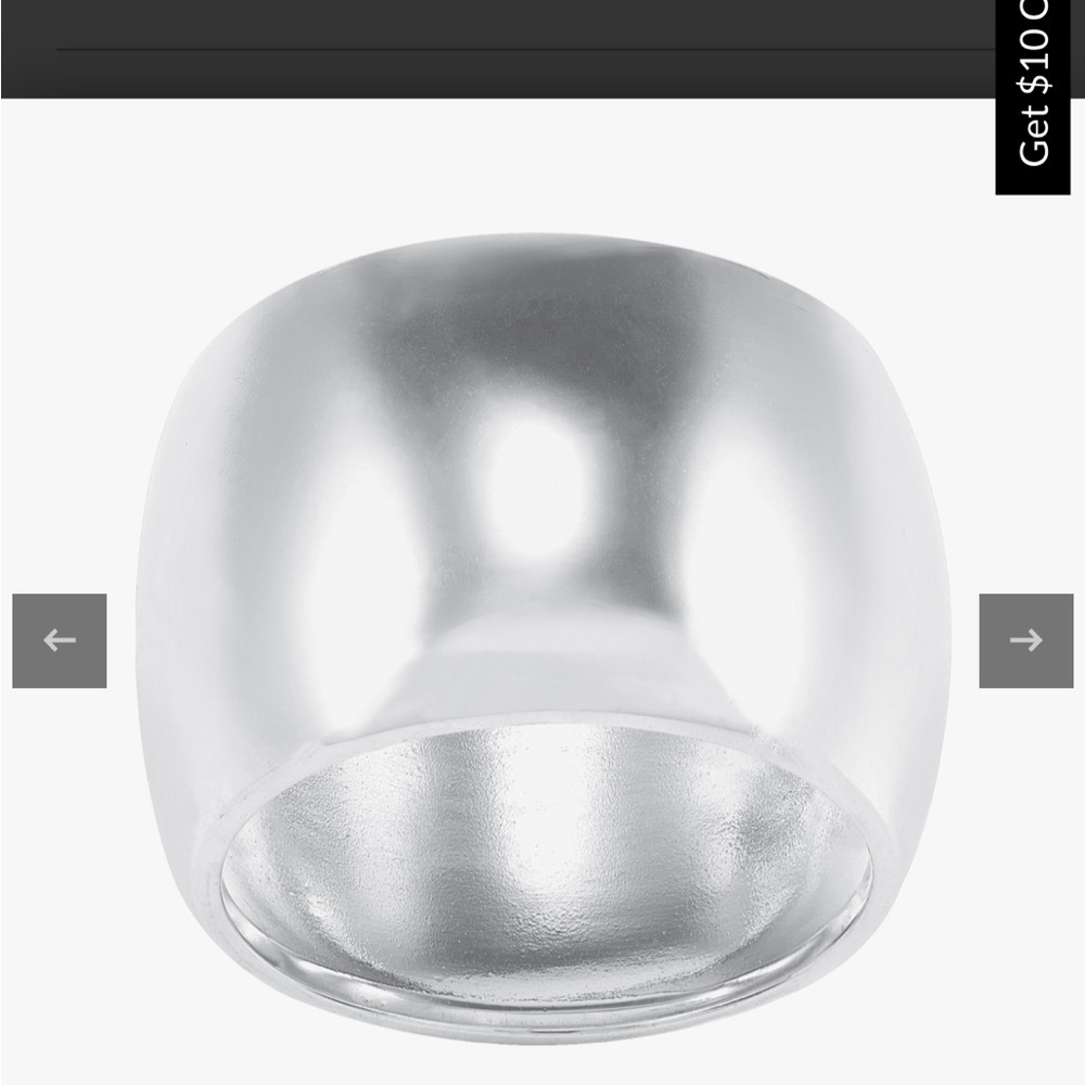 Silpada Polished Silver Band Ring